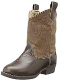 Baby Deer Western Boot (Infant/Toddler),Brown,6 M