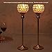 VINCIGANT Crystal Candle Holder Sets for Anniversary Celebration Wedding Home Table Decorations Centerpieces,Christmas Decoration, Gift Boxed,19 Inches Tall