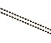 CleverDelights Ball Chain Roll - 330 Feet - Antique Copper Color - 2.4mm Ball - #3 Size - 100M/100Yard - Bulk Chain Spool
