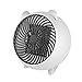 Space Heater, Fan Heater, Personal Mini Space Heater Portable Electric Heaters Fan with PTC Ceramic Heating Element & Overheat Protection for Office, Home, Tabletop Under Desk Floor Indoor Use
