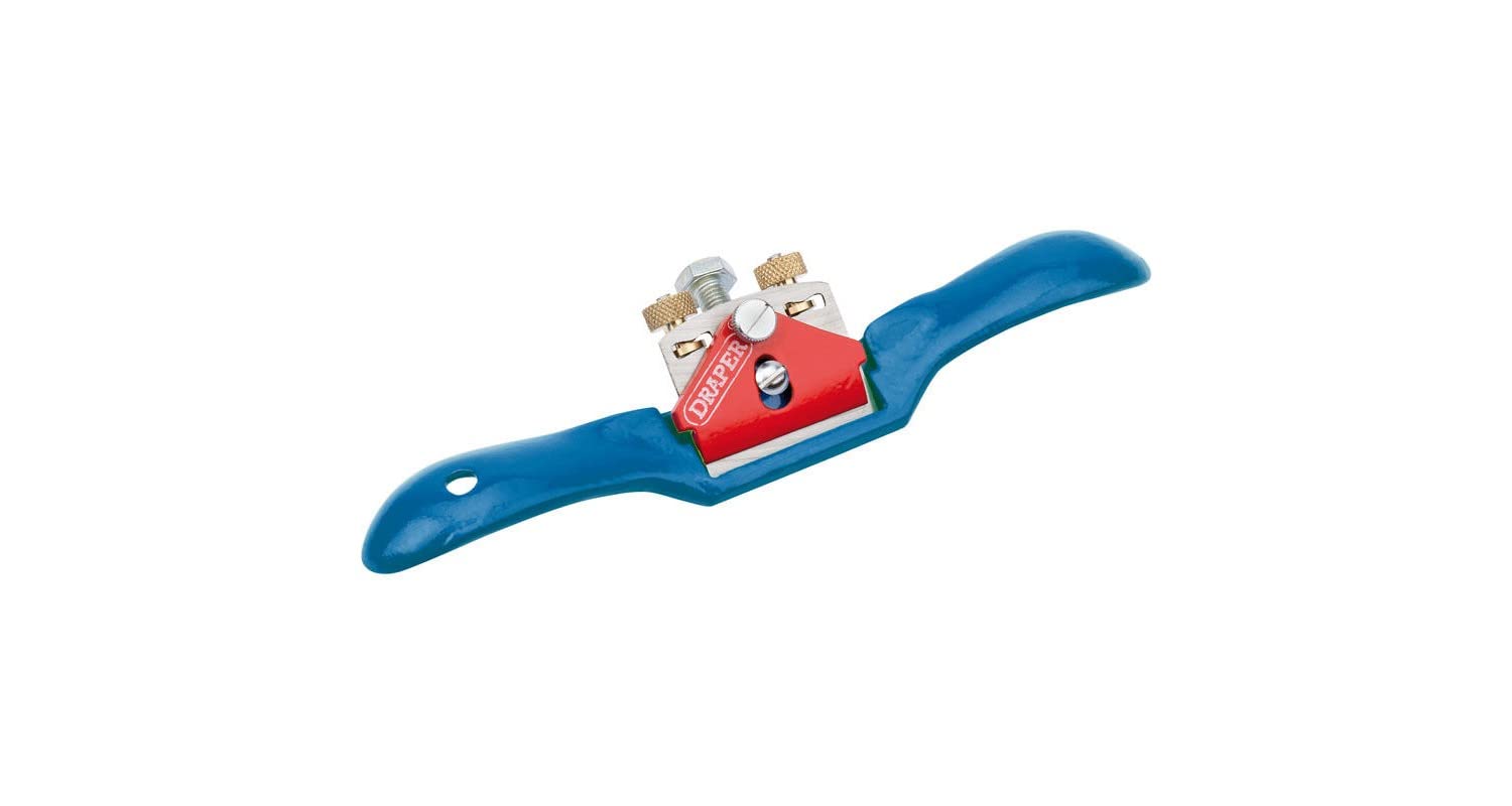Draper 38156 Flat Faced Spoke Shave , Blue