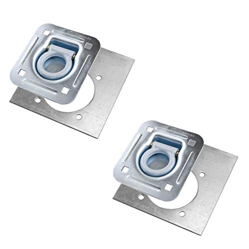 Recessed D-Ring 6,000 lb. Cap. Tiedown w/ Backing