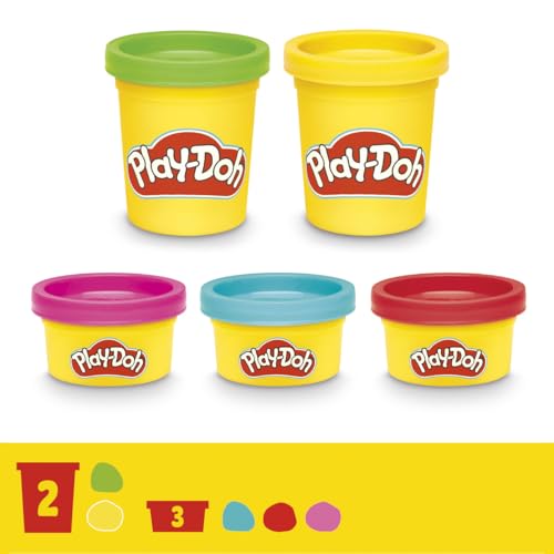 Play Doh Swirlin' Smoothies Toy Blender Playset, Play Kitchen Appliances, Kids Arts and Crafts Toys for 3 Year Old Girls and Boys and Up