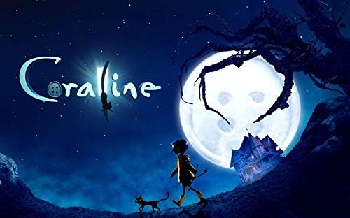 Firefly Arts Coraline 56cm x 35cm 22inch x 14inch Poster On Silk - Art Prints