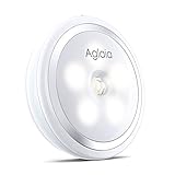 Motion Sensor Night Light Aglaia LED Light USB Rechargeable Stick-anywhere Closet Lights Stair Lights, Safe Lights for Hallway, Bathroom, Bedroom, Kitchen etc. (Nature White)