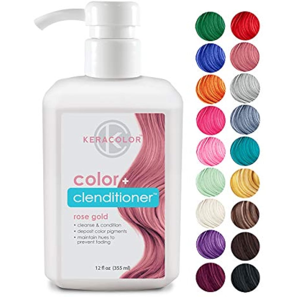 Keracolor Clenditioner Rose Gold, 12 Fl Oz Premium Beauty | eBay