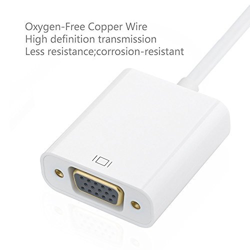Dotop Mini Displayport to VGA Adapter for Apple MacBook