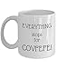 Everything Stops For COVFEFE! - Funny Gift for any occasion - Ceramic Coffee Cup Tea Mug 11oz by ProtoPixie