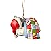 Enesco Jim Shore Heartwood Creek Kitten on Pillow Stone Resin, 3.25” Hanging Ornament, Multicolor