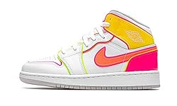 Jordan Youth Air Jordan 1 Mid GS CV4611 100 Edge
