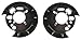 Dorman 924-208 Rear Brake Dust Shield Compatible with Select Models, 1 Pair