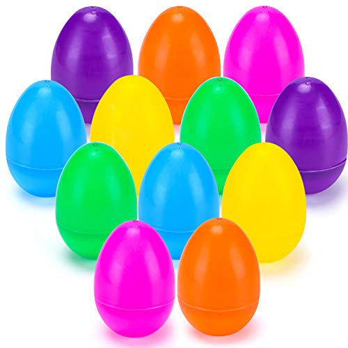24 Pieces Finger Puppets Filled Easter Eggs - Filled Easter Eggs with Toys- Prefilled Easter Eggs- Easter Theme Party Favor,Classroom Prize Supplies