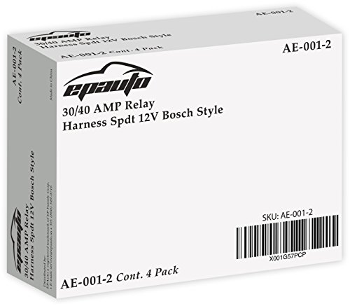 4 Pack+EPAuto+Relay+Harness+Bosch