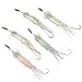 Dr.Fish 5 Pack Saltwater Fishing Lure Trolling Squid Offshore Bait Teaser 6