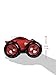 Click n' Play Land & Water Amphibious RC Remote Control Car, 200 Ft Range, Working LED Headlights - Red