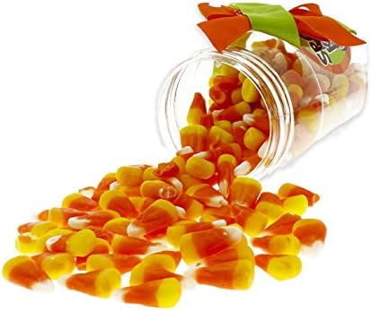 Traditional Candy Corn - Plastic Pint Jar - Halloween Candy