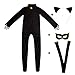 Kid's Miraculous Ladybug Cat Cosplay Jumpsuit Boy's Girls Costume Black Cat Noir Cosplay Costume