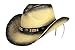 Classic Outback Tea Stained Cowboy Hat w/ Beaded Band - Shapeable Brim