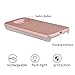 AUYOUWEI Galaxy S8 Plus Case, LED Illuminated Selfie Light Case Cover [Rechargeable] Light Up Luminous Selfie Flashlight Cell Phone Case for Samsung S8+/ Plus (Rose Gold)