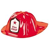Childs Plastic Fire Chief Hats (1 dz)