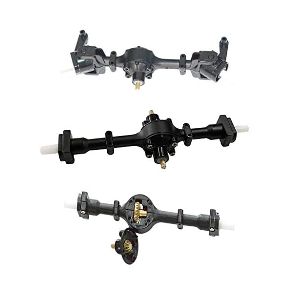 HSKB Upgrade Teile Silber Metall Antriebswelle für WPL 6WD RC Auto B-16 B-36 RC Auto – Bild 3