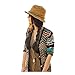 WINOMO Women's Beachwear Sun Hat Girls Wide Brim Bowknot Summer Beach Sun Visor Straw Hat Cap