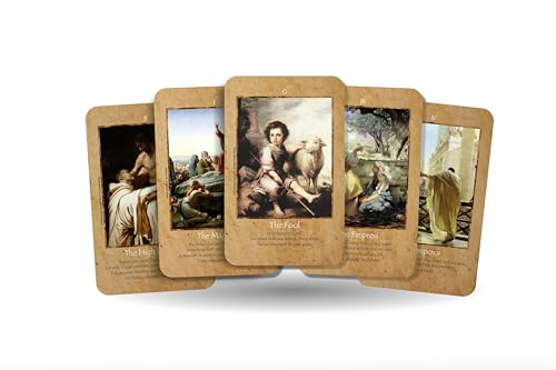 Ibiza Tarot Jesus Tarot - Major Arcana Cards | Fortune Telling Tarot Cards Deck for Beginners | Authentic Tarot Experience - Set of 22 Cards