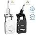 LEKATO Wireless Guitar System 2.4GHz Digital Wireless Audio Transmitter Receiver with 6 Channels Rechargeable and 100ft Transmission Range