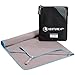 VENTURE 4TH Microfiber Travel Towel - Toalla Microfibra para Secado Rapido: Quick Dry Towels for Home, Sports and Outdoors - Fast Drying and Lightweight (Gray-Blue Extra Large)