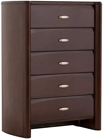 Ragazzi Eclipse Premium 5 Drawer Dresser, Espresso