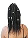 50 pieces Dreadlock Beads for Hair, Braids, and Locs, by Lock Love in SILVER Metal Filigree Rings Cuff for Men or Women (Silver)