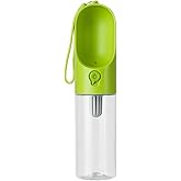 PETKIT Dog Water Bottle with Filter BPA Free, Leak Proof Dog Drinking Bowl, Food Grade Material, Lightweight Portable Pet Water Bottle for Walking, Hiking, Travel