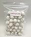 LWINGFLYER 30pcs Artificial Bird Eggs Speckled Mini Fake Foam Eggs Bulk for Easter Crafts Bird Nest Decor Photo Prop