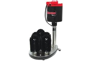 Adcraft GW-120 The Redhead Upright Electric Glass Washer, with 5 Brushes, 115v