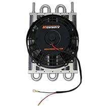 Mishimoto MMOC-F Heavy Duty Transmission Cooler with Electric Fan