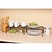 Seville Classics Expandable Kitchen Counter and Cabinet Shelf