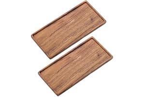 Muso Wood Wooden Tray, Small Rectangular Tray, Stylish, Tray, Accessory, Jewelry, Cash Tray, Tea, Cafe, Tray, Trinket Storage