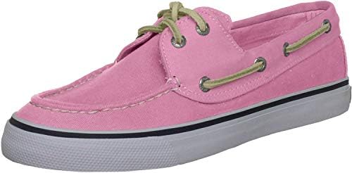pink boat shoes