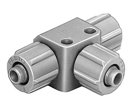 Festo 6275 Model FCK-3-PK-6-KU T-Distributor (Pack of 10)
