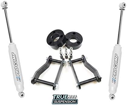 TS - Fits Nissan Xterra 05-14 Complete Lift Kit Front 3" Polyurethane Strut Spacers - Rear 2" Lift Shackle Kit - Rear ProComp Es9000 Nitro Shocks 2WD 4WD