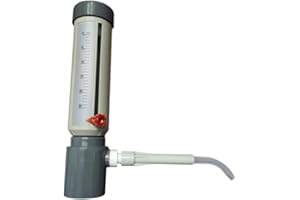 ALGONETO Lab Bottle Top Dispenser Economic Semi-Automatic Liquid Dispenser Sleeve Type 5-25 Ml Adjustable Liquid Adder Easy t