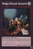 Yu-Gi-Oh! - Noble Knight Gawayn (NKRT-EN004) - Noble Knights of the Round Table - 1st Edition - Platinum Rare
