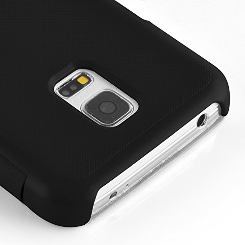 Galaxy S5 Mini Case Black Window Flip Cover for Samsung Galaxy - Main Image