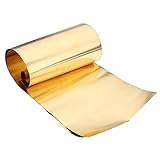 KINGSO Brass Metal Foil Roll Art Craft Gold 20x100cm/7.9x39.4in