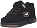 Heelys Dual Up X2 PU Sneaker (Little Kid/Big Kid), Black-T, 3 M US Little Kid
