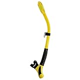 Aqualung Impulse Dry Snorkel Yellowith Not Applicable