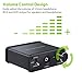 LiNKFOR 192kHz DAC Digital to Analog Audio Converter with Headphone Amplifier Function Volume Control Digital Optical Coaxial Toslink to Analog Stereo L/R 3.5mm Audio Adapter for PS4 Apple TV DVD PS3