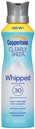 Coppertone Clearly Sheer Whipped Sunscreen SPF 30 - 3PC