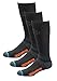 Harley-Davidson Men's Comfort Cruiser Wicking Riding Socks D99203170, 3 Pairs