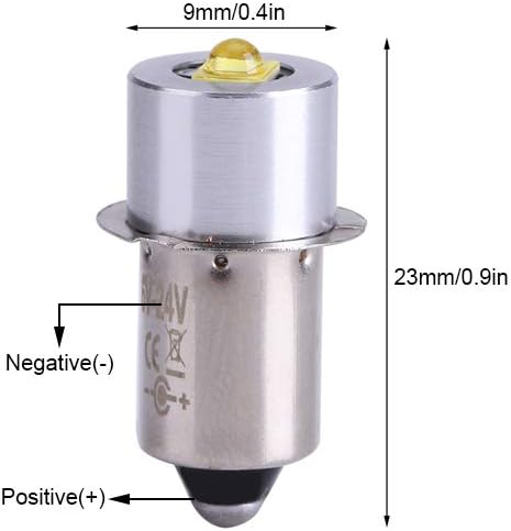 Garosa 5W 6-24V P13.5S Flashlight Bulb Torches Metal LED Replacement Light Bulb Outdoor High Bright Hiking Camping Fishing Lamp Lights Outdoor - Image 5